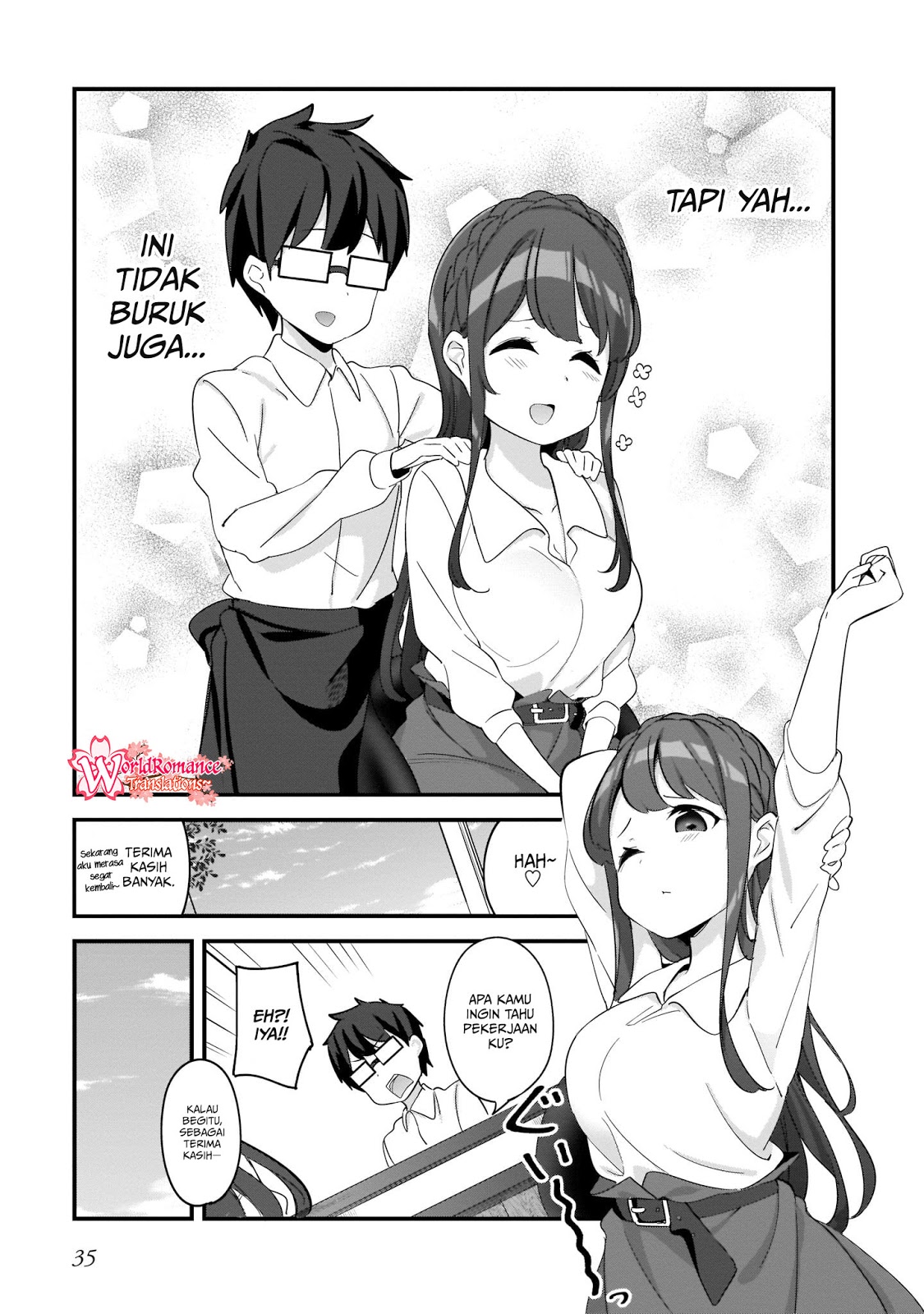 Hayasegawa-kun to Megami na Onee-san chapter 2